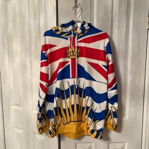Union Jack and Sunburst Hoodie